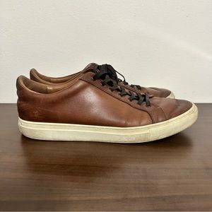 Thursday Brown Leather Shoes Size 12